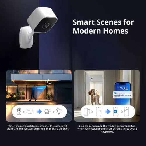 Cámara Sonoff Cam-s2 Slim Gen2 Seguridad Hogar