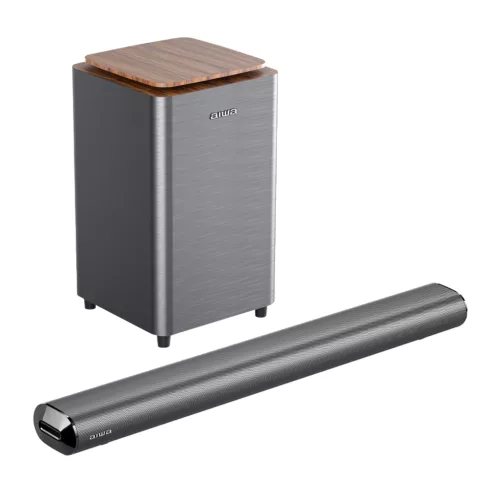 Barra De Sonido + Subwoofer Aiwa Awsbh23ww 160w