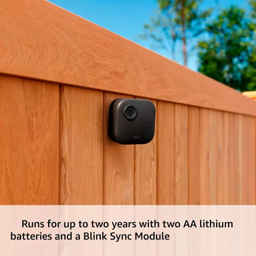 Cámara Ext Blink Outdoor 4 Camera 1080p Pack x2 Sync Module Core