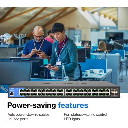 Switch Linksys 48 Puertos Gigabit