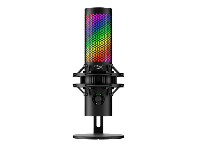 Microfono HyperX QuadCast 2 USB negro RGB