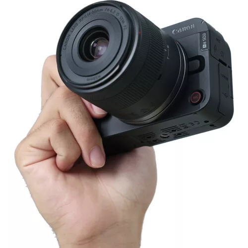 Camara Canon R50 Mirrorless lente 14-30mm
