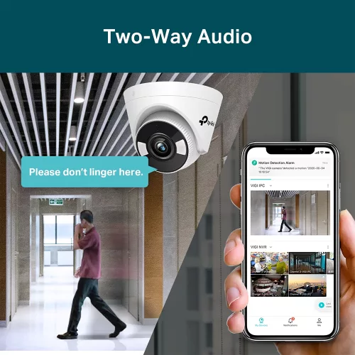 Cámara Seguridad Int TP-LINK Vigi C450 Color Día Noche 3K 5mp