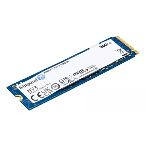 Disco SSD NV3 Kingston 500GB NVMe M.2 2280 PCIe Gen4x4