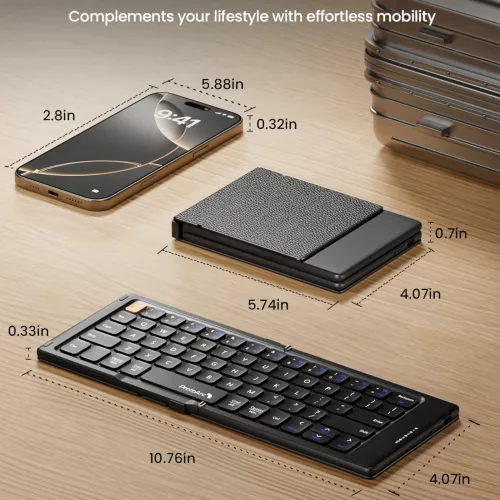 Teclado Plegable Bluetooth ProtoArc Xk04
