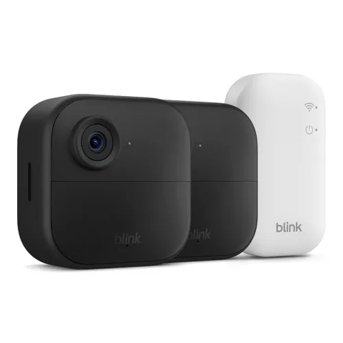Cámara Ext Blink Outdoor 4 Camera 1080p Pack x2 Sync Module Core