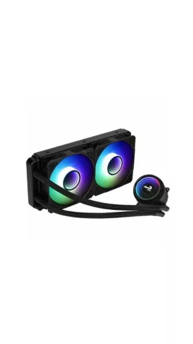 Enfriamiento Líquido Aerocool Mirage L240 / 240mm-Mirage PWM fan*2,Support LGA 1700/AM5