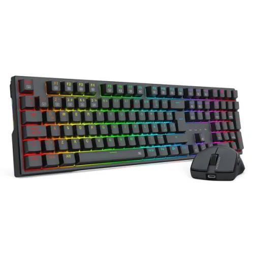 Kit de Teclado y Mouse Redragon S146 SP Teclado K668 full size M724