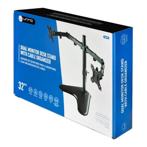 Soporte Para 2 Monitores Unno 12" A 32"