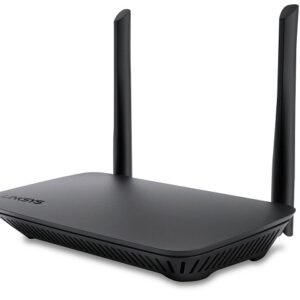 Linksys E5350 – Enrutador inalámbrico – AC1000 Mbps – conmutador de 4 puertos 10/100 – 802.11a/b/g/n/ac – Doble banda 2.4 GHz / 5 GHz