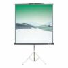 Klip Xtreme KPS-104 – Pantalla de proyección con trípode – 120″ (305 cm) – 4:3 – Blanco mate – blanco