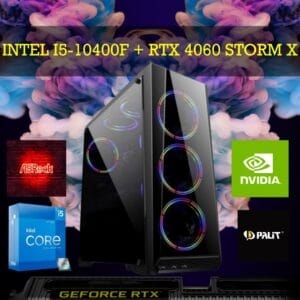 Intel Core i5 10400f + 16gb + RTX 4060