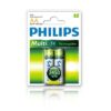 Pilas recargables Philips AA 2450mAh X2