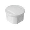Caja Conatel estanca circular lisa 80×50 mm