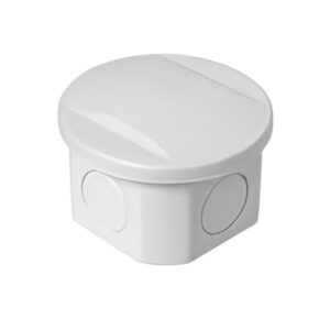 Caja Conatel estanca circular lisa 80×50 mm