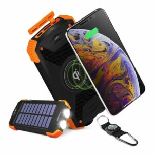 Powerbank Solar Hypergear IPX5 10000mAh Qi + Usb